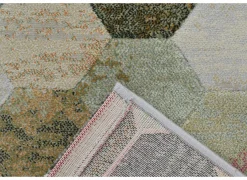 Tapijt Aspero 133x195cm - polyestervezel - groen & multicolor