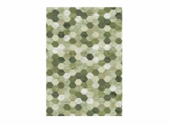 Tapijt Aspero 160x230cm - polyestervezel - groen & multicolor