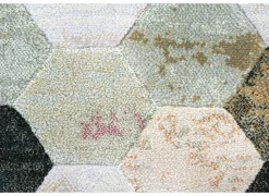 Tapijt Aspero 160x230cm - polyestervezel - groen & multicolor