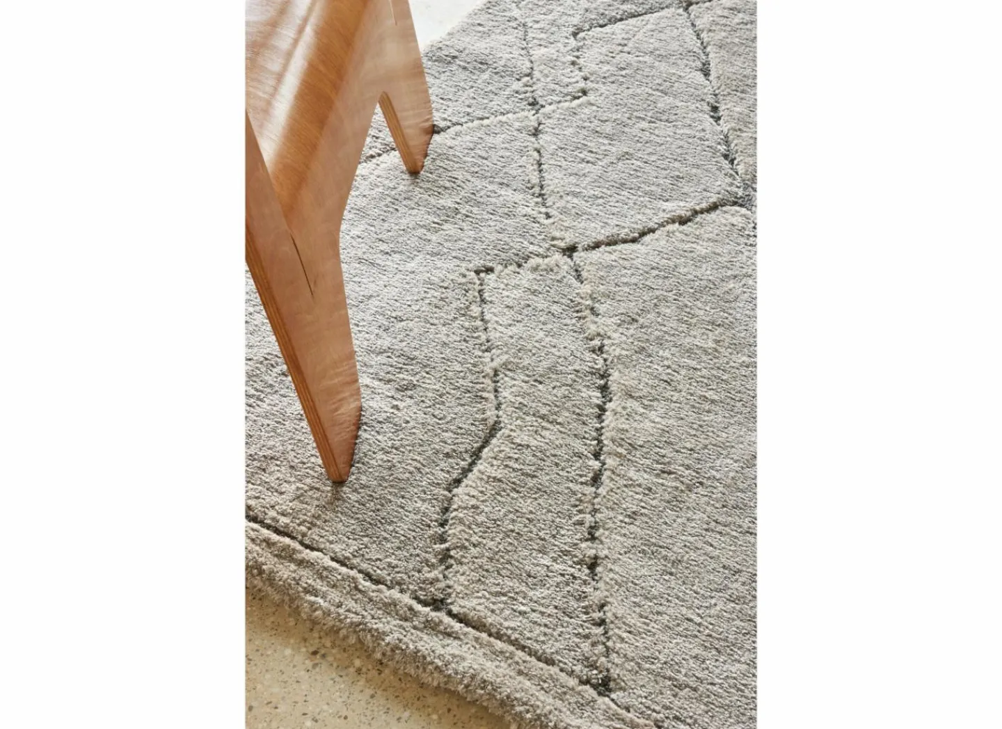 Ragolle Tapijt Madagaskar 160x230cm - polyestervezel - lichtgrijs