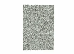 Tapijt Twister 200x290cm - polypropyleen - wit & zilver