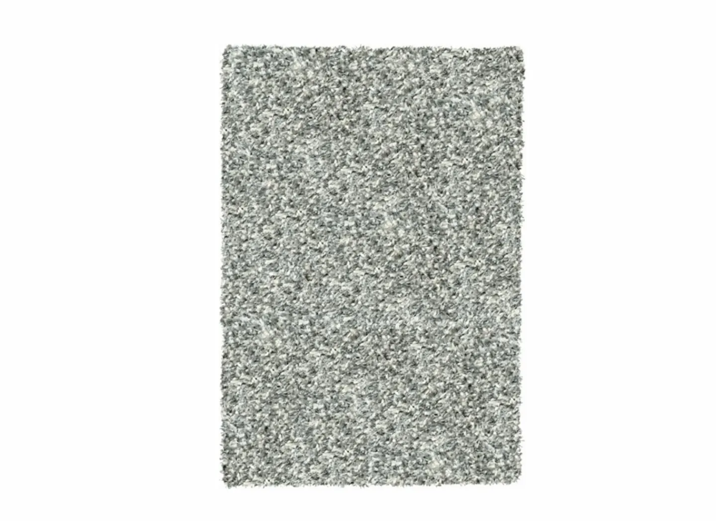 Tapijt Twister 200x250cm - polypropyleen - wit & zilver