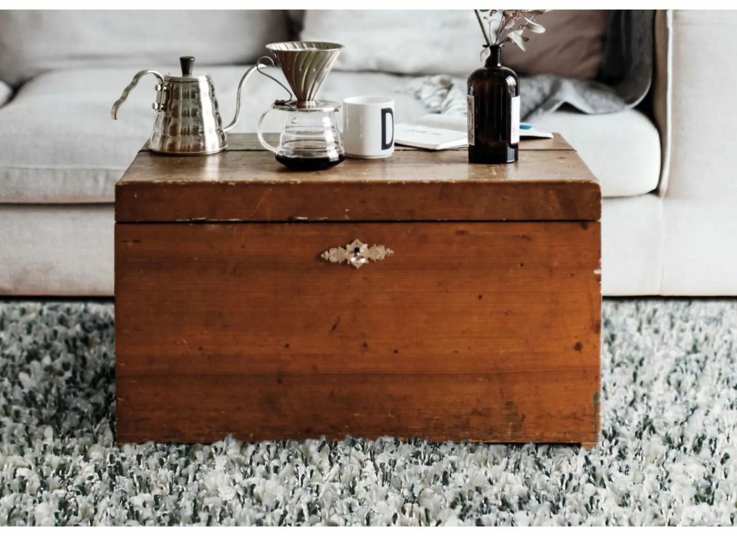 Tapijt Twister 200x250cm - polypropyleen - wit & zilver