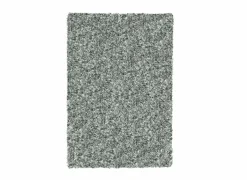 Tapijt Twister 65x130cm - polypropyleen - zilver