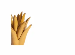 Theelichthouder Cactus H21cm - keramiek - bruin