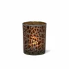 Theelichthouder Leopard H12cm