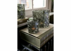 J line Theelichthouder Mozaïek  H9,5cm