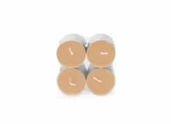 Spaas Theelichtjes MAXI Delightful Dawn 10u oranje, 8 stuks