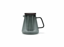 Salt & Pepper Theepot Luma 93cl - glas - grijs & naturel