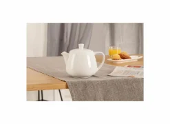 Theepot Nora 1L - porselein - wit