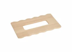 Tissuebox Cheri 24x15x9cm - MDF - wit & naturel