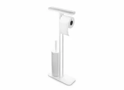 Brabantia Toiletbutler MindSet 12,50x75,50cm - kunststof & staal - mineral fresh white