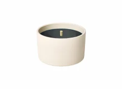 Spaas Tuinkaars in witte terracotta schaal H8,5cm - 11u wit
