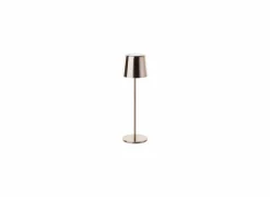 Brilliant Tuinlamp Xaana Ø11xH37cm 4W - metaal - copper