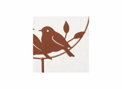 Tuinsteker H99cm - ijzer - bruin