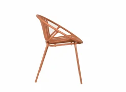 Tuinstoel Chaplin metaal - oranje