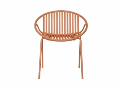 Tuinstoel Chaplin metaal - oranje