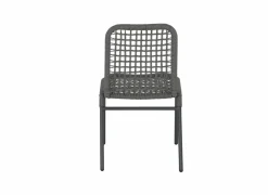Tuinstoel Hopi 55x61x81cm - artificial rattan - antraciet