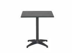 Tuintafel Lush 70x70x72cm - aluminium - antraciet
