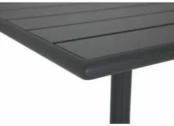 Tuintafel Lush 70x70x72cm - aluminium - antraciet