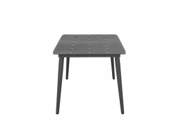 Tuintafel Shore 220x90cm - aluminium - antraciet
