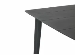 Tuintafel Shore 220x90cm - aluminium - antraciet