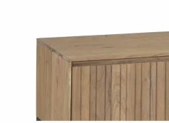 Tv-meubel Aquilano 145cm - acacia massief & decor- naturel