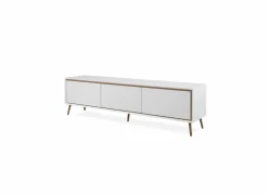 Tv-meubel Arona 175cm - melamine - wit