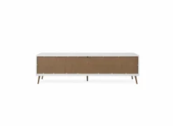Tv-meubel Arona 175cm - melamine - wit