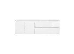 Tv-meubel Capetown 180cm - melamine - wit