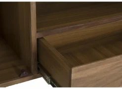 Tv-meubel Carbone 150cm - sheesham massief & decor - naturel