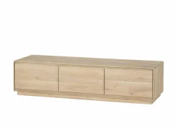 Tv-meubel Caviar 165cm - eik massief & decor - naturel