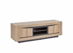 Tv-meubel 160cm - decor - French oak & grijs
