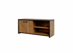 Tv-meubel Esther 126cm - decor - industriële eik