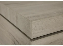 Tv-meubel Etna 182cm - decor - millenium eik & lichtgrijs