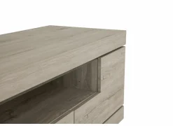 Tv-meubel Etna 125cm - decor - millenium eik & lichtgrijs