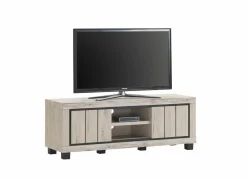 Tv-meubel Eureka 145cm - decor - natural oak & black