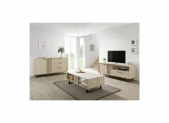 Tv-meubel Faro 164cm - melamine - zand eik