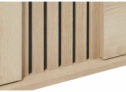 Tv-meubel Faro 164cm - melamine - zand eik