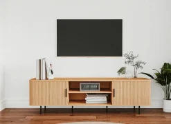 Tv-meubel Kajsa 56B 160x40x45cm - decor - eik