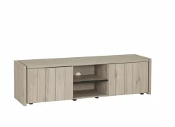 Tv-meubel Lucca 194cm - decor - millenium eik & lichtgrijs