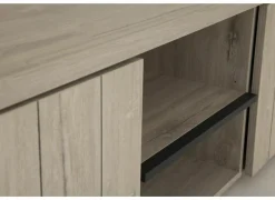 Tv-meubel Lucca 194cm - decor - millenium eik & lichtgrijs