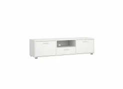 Tv-meubel Media 148cm - decor - wit