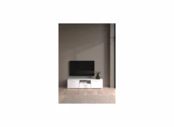 Tv-meubel Media 148cm - decor - wit