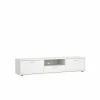 Tv-meubel Media 177cm - melamine - wit