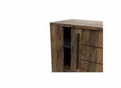 Tv-meubel Monaco 185cm - decor - saloon eik & zwart