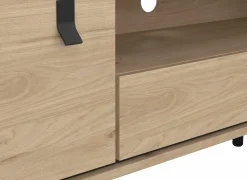 Tv-meubel Ry 151cm - decor - bruin & zwart