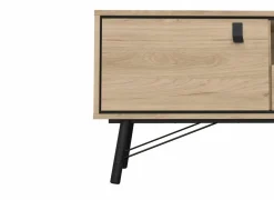 Tv-meubel Ry 151cm - decor - bruin & zwart