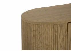 Tv-meubel Sordino 180cm - MDF & metaal - naturel