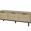 Tv-meubel Toby 175cm - melamine - castella oak
